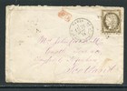 FRANCE 1874 cover franked with 30c Ceres to Scotland. Good condition.