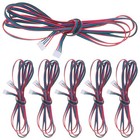 6 Pcs 3d Printer Extended Motor Wire Cable HX2.54 Terminal 2m To 6pin