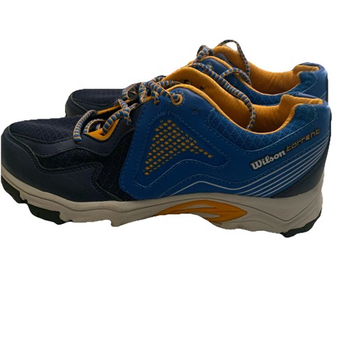 Wilson Rush Pro 4 Wilson Tennisschuh royal navy orange Damengröße 7 - Bild 2 von 6