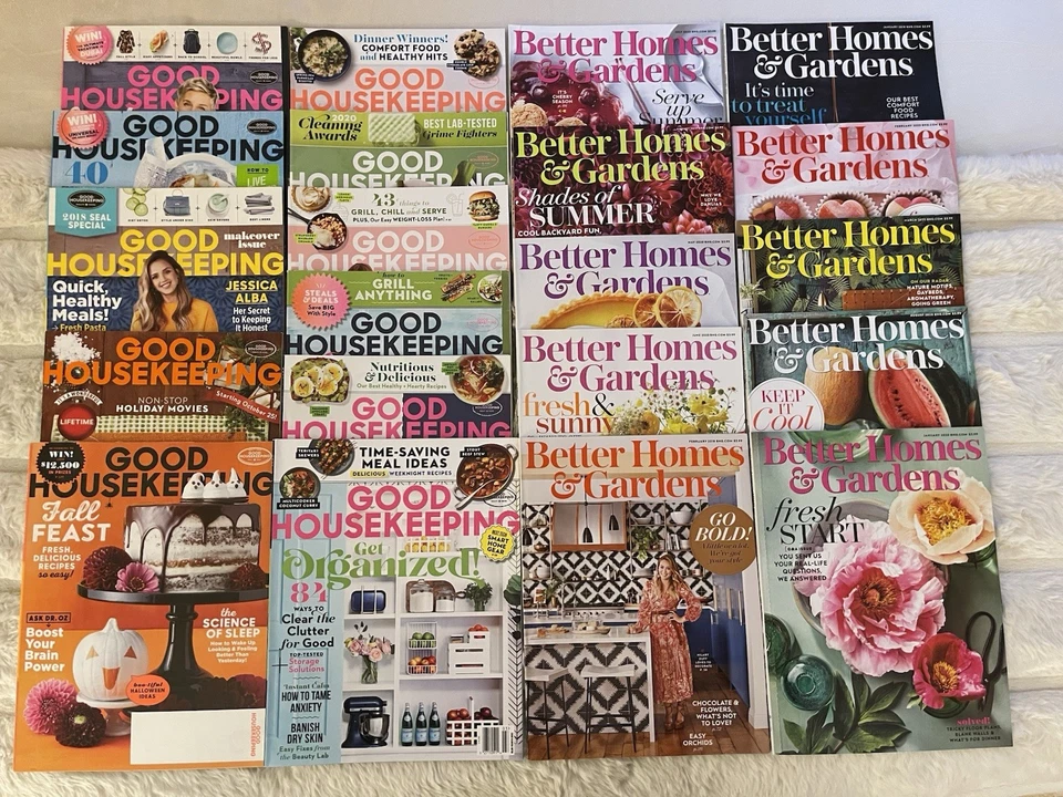 Lot of 21 Magazines 10 Better Homes & Gardens 11 Good Housekeeping 2017-2022 - Image 3 of 4
