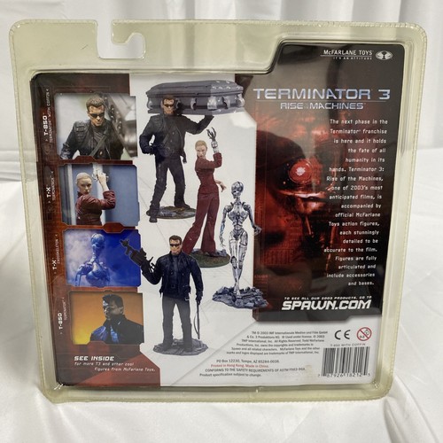 Mcfarlane Toys Sealed Terminator 3 T-x , T-850 Set Of 2 NIB - Picture 4 of 4