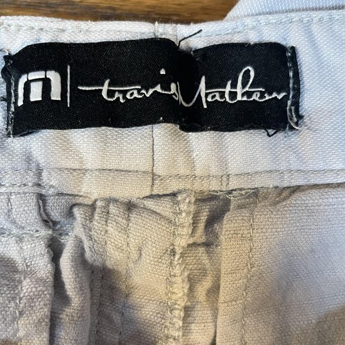 Travis Mathew Shorts Mens 34 Chino Flat Front Golf Classic Lightweight Casual - Picture 3 of 8