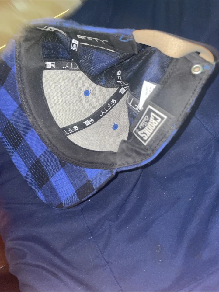 Crooks and Castles New Era 9Fifty Azul Franela Snapback Gorra Gorra 3 Foto 2 de 2