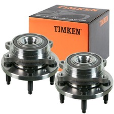 Timken Front Wheel Hub Bearing Assembly Set For Ford 2010-2019 Taurus MKT 5 Lugs