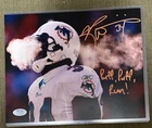 RICKY WILLIAMS Signed 8x10 Photo with PUFF PUFF RUN! Inscription PSA COA Miami