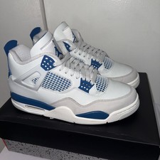  Size 9 - Air Jordan 4 Retro "MILITARY BLUE" 2024 FV5029 141