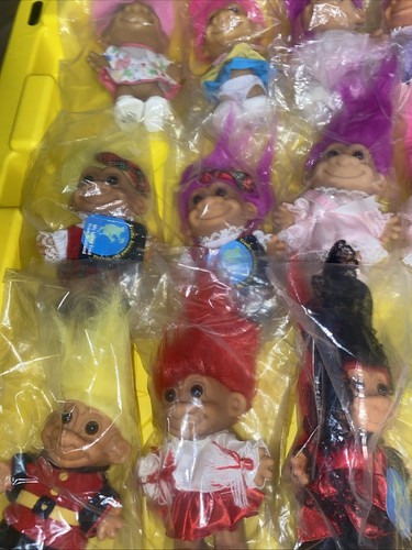 Lot Of 16 Troll Dolls Russ New In Baggies! Free Shipping!! - Picture 8 of 12