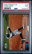 PSA 9 2020 Stadium Club Aaron Judge Variation SP