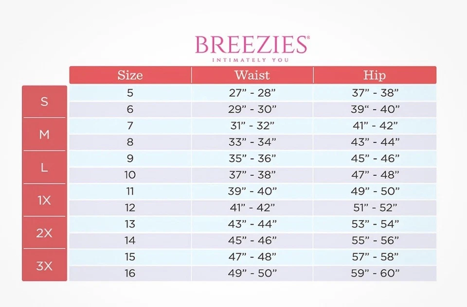 Breezies A632206 Original Cotton Brief Panties Set of 6 Size 13 Comfort Fit - Image 2 of 2