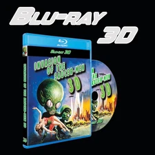 3D Blu-ray - Invasion of the Saucer Men 3D, Digital 3D + Anaglyph 3D