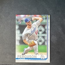 Topps 2018 Series 2 Caleb Ferguson Los Angeles Dodgers #452 Rookie Baseball Card