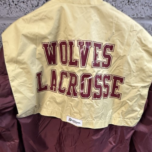 Boathouse Sports Wolves Lacrosse Giacca Cappotto Medium Made in USA - Foto 5 di 14