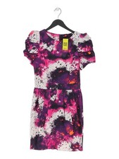 Next A-Line Midi Dress UK6 in Purple