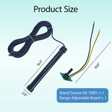 Vehicle Exit Sensor Kit for Ghost Controls ,Driveway Door Opening Systems