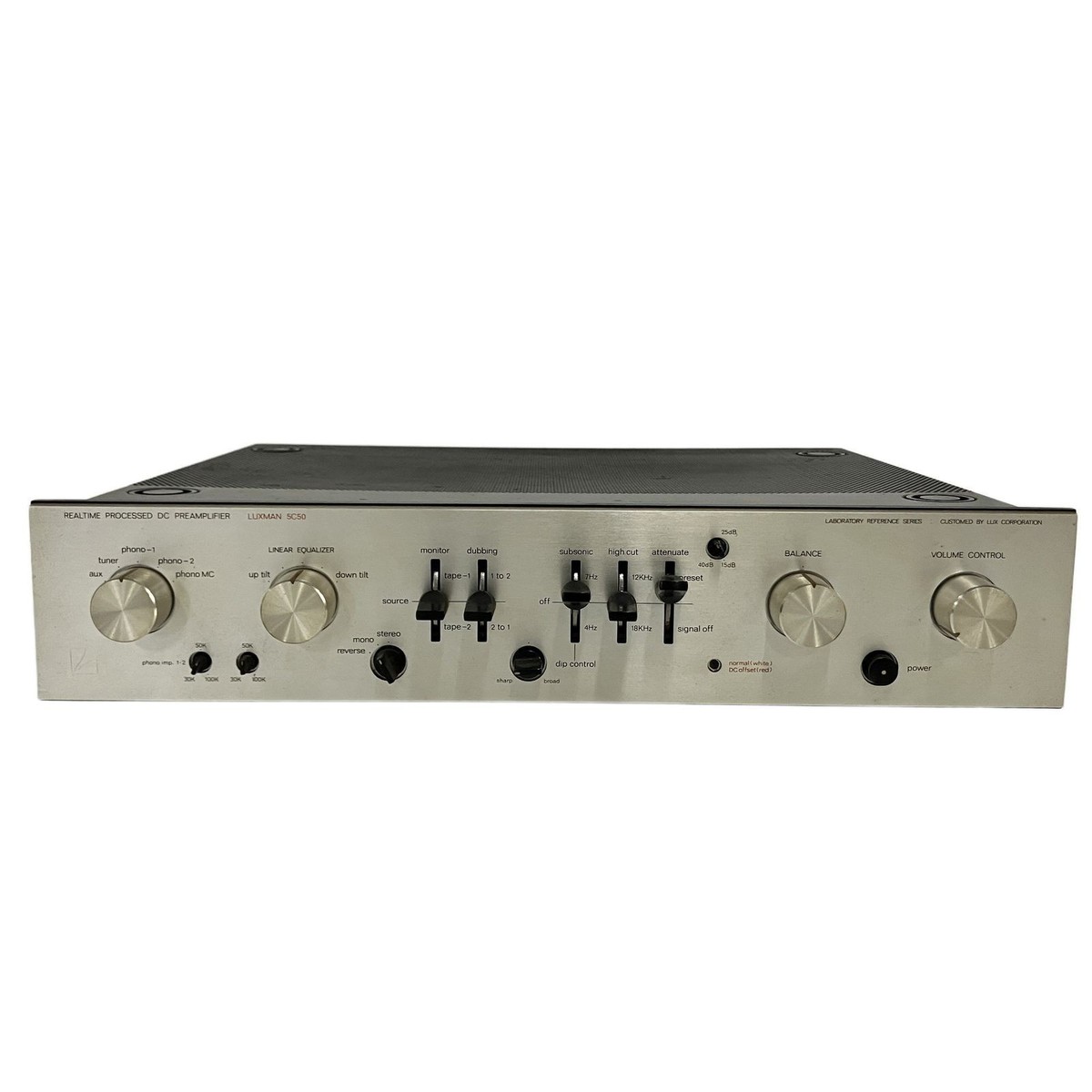 LUXMAN 5C50 プリアンプ LUXMAN 5C50 Preamplifier Audio Equipment Luxman From Japan | eBay
