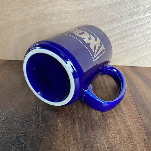 Fox News TV Channel Logo Blue Ceramic Mug Cup Coffee Tea - Picture 5 of 5