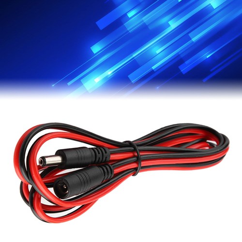150cm Power Extension Cable DC5521 Male-Female Power Cable⊹ - Picture 2 of 7