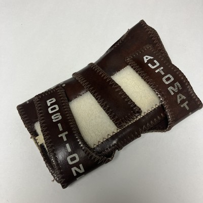 Vintage Robby's Right Hand Bowling Glove Wrist Brace Automatic Positioner Large