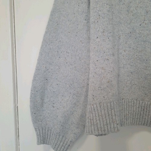 Seasalt Damen Strickjacke grau Lambe Creek V-Ausschnitt Cardigan UK 16 Brustumfang 44" L 22" - Bild 2 von 8