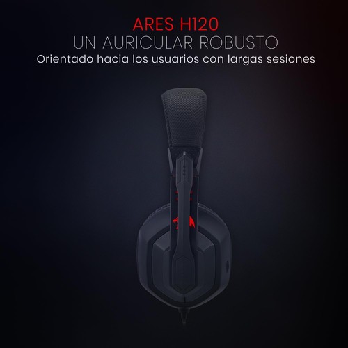 Redragon Gaming Headset ARES H210 Black - 第 8/10 張圖片
