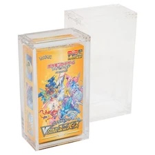 Acrylic Display Case for Pokemon Japanese Booster Small Box Premium Magnetic Top