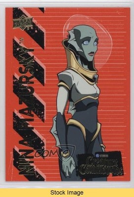 2025 Upper Deck DC Creature Commandos Red Neon Nina Mazursky #8 READ e0y
