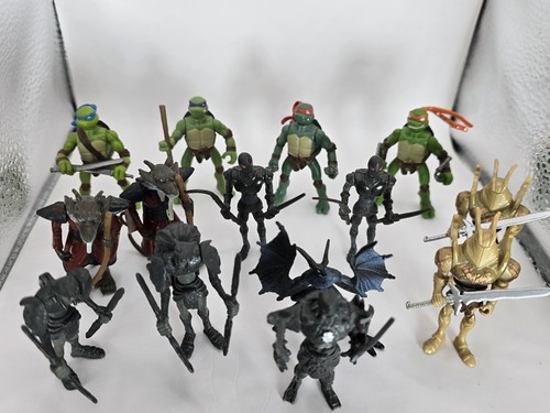 Teenage Mutant Ninja Turtles Menge 14 Mini Actionfiguren 2006 Tmnt Pre-Owed  - Bild 1 von 15