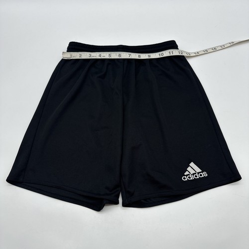 Adidas Aeroready Athletic Shorts Youth Boys L 13-14 Y Black Logo.#30253 - Picture 6 of 13