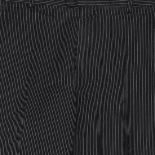 Burton Men's Black Striped Dress Pants, Size 36 - Picture 9 of 12