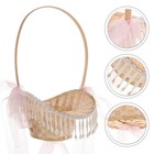 Aufbewahrungskorb Geflochten Weidenkorb Klein Geflochtener Blumenkorb