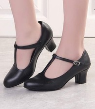 T Strap Ballroom Dance Shoes Size 7