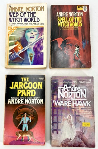 ANDRE NORTON x 10 Bücher Konvolut Vintage Taschenbücher inkl. Web of the Witch World - Bild 11 von 22