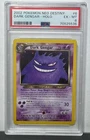 2002 Pokemon Neo Destiny 6 Dark Gengar Holo PSA 6