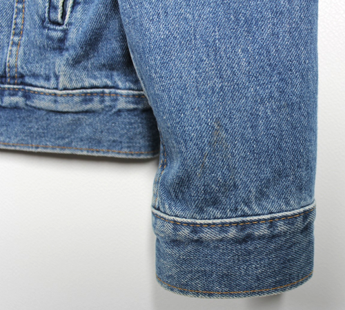 Vintage LEVI’S 75506 Mid Blue Denim Type 3 Trucker Jacket Size Medium-40 Canada - Picture 9 of 19
