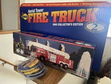 1995 Collector's Ed. Sunoco Fire Truck  & Store Counter Display NIB