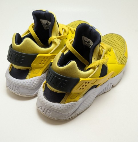 Herren Nike Air Huarache Run Tour Gelb Weiß Laufschuhe 318429-700 Größe 10,5 - Bild 4 von 7