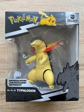 Typhlosion 2023 Jazwares Pokemon Select 6” Articulated Target Trainer Series 4