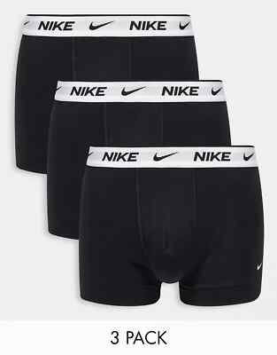 【Ｌ】NIKE BOXER BRIEF × 3s Nike Dri-FIT Essential Micro Long Boxer Briefs (3-Pack