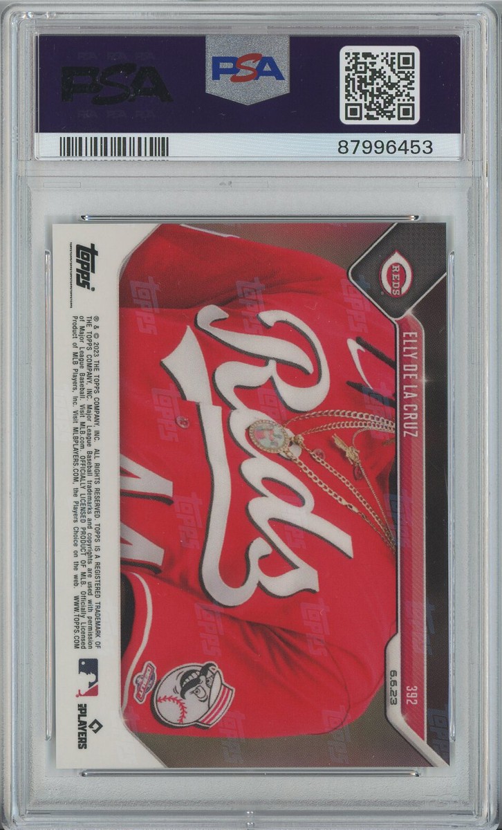 2023 Topps Now #392 Elly De La Cruz Reds RC PSA 10 | eBay