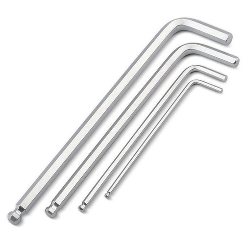 Torx HEX Schraubendreher Kugelkopf Winkelschlüssel Chrom-Vanadium-Stahl Vielzahn - Bild 7 von 7