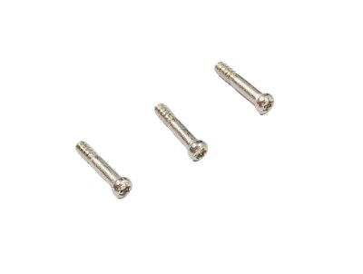Oakley BXTR OO9280 Silver Replacement Temple Hinge Screws