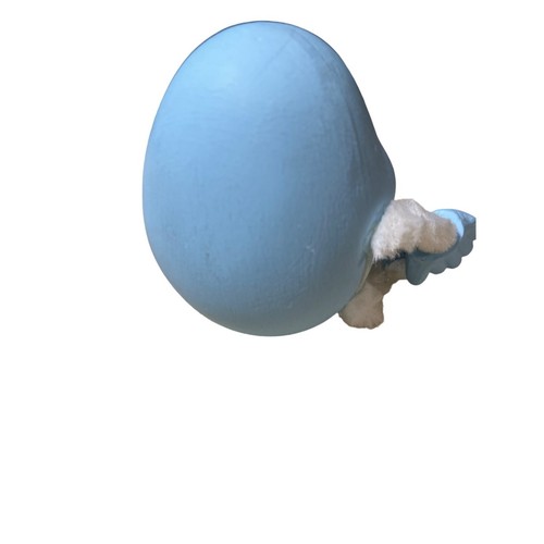Ceramic Egg Shaped Person Shelf Sitter Pipe Cleaner Extremities - Picture 4 of 10