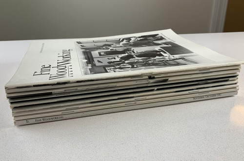 Taunton's Fine Woodworking Magazine Lot of 9 Issues 1981, 1982 Vintage - Picture 16 of 16