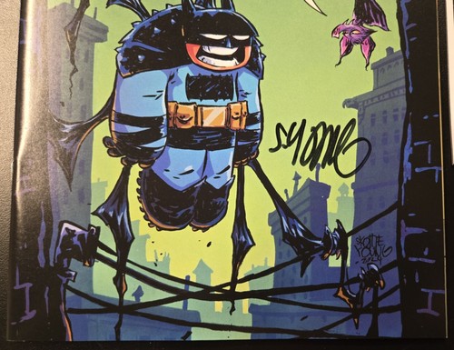 Absolute Batman (2024) #1 Young variante esclusiva FIRMATO Skottie Young notarile - Foto 4 di 6