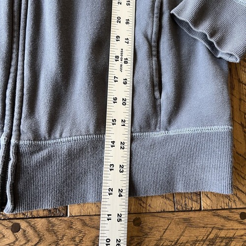 Life is Good Hoodie Full Zip Sweatshirt Women’s Large Blue Heart Relaxed Fit - Picture 10 of 10