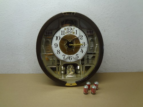 Seiko Melodies in Motion 2024 Musical Wall Clock Limited Edition Quartz Movement - Picture 2 of 9