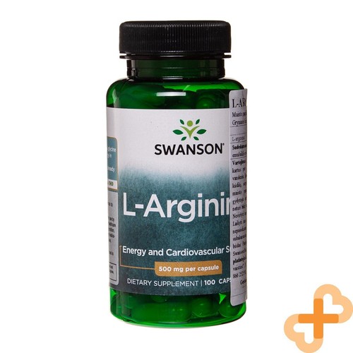 Swanson L-ARGININ 500mg 100 Kapseln Energie & Herz Kreislauf Gesundheit - Bild 13 von 24