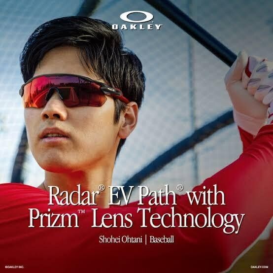 OAKLEY RADAR EV PATH Shohei Ohtani model Sunglasses Fashion
