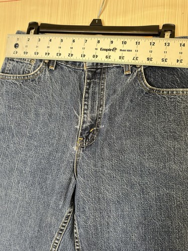 Vintage Ross Thomson Denim Jeans Mens Regular Fit Dark Wash Ranch Work 32x30 - Picture 5 of 13