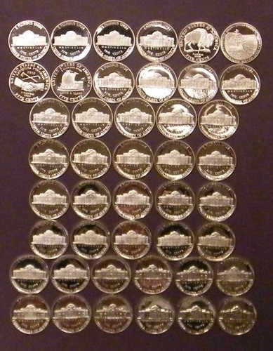 1968-2025-S Jefferson Nickel Choice to Gem Proof Set Run 60 Coin Run US Mint Lot - Picture 7 of 15